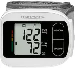 ProfiCare PC-BMG 3018 Wrist Automatic 2 user(s)