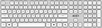 Klaviatuur Msi KEYBOARD +MOUSE/FORGE K210 W COMBO WHITE