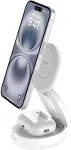 Belkin Boost Charge adjustable mag.2-in-1 Ch.Qi2 wh. WIZ035kqWH
