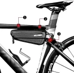 Wildman Bicycle frame bag case M ES4 1,2L holder
