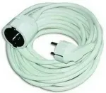 Bachmann Schutzkontakt-Verlngerungskabel 230VAC neutral verpackt weiss 5m