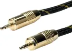ROLINE GOLD 3,5mm Audio-Verbindungskabel Stecker / Stecker 2,5m (11.09.4283)