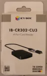 Raidsonic SALE OUT. | 4-in-1 Card Reader with USB 3.2 Gen 1 Type-A + Type-C | IB-CR302-CU3 | DAMAGED PACKAGING