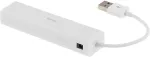 DELTACO USB lan card USB 2.0 100Mb/s, su 3xUSB HUB / USB2-LAN3