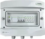 EMITER Switchgear attached AC Hermetic IP65 Surge Arrester Noark Type 2, 50A 3-F, RCD Type A 63A/300mA