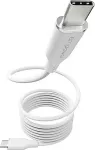 PANZERGLASS MAGNET 240W USB-C TO USB-C CBL USB 2.0 1.5M SILVER WHITE