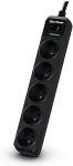 UPS CyberPower Tracer III B0520SC0-FR surge protector Black 5 AC outlet(s) 200 - 250 V 1.8 m