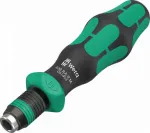WERA Bits-Handhalter mit Ratschenfunktion 1/4", 838 RA-R M