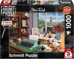 Schmidt Spiele Puzzle Steve Read: At the Desk (Secret Puzzle)