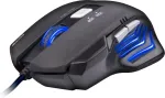 C-TECH Akantha/Gaming/Optical/Right-handed/2,400 DPI/Wired USB/Blue