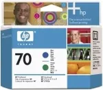 Tooner Hp Hewlett-Packard 70 - Druckkopf - 1 x Blau, gr&uuml;n (C9408A)