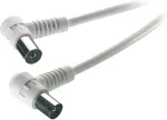 Vivanco antennikaabel nurgaga 1,5m, valge
