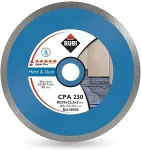 RUBI CPA DIAMOND BLADE FOR HARD MATERIALS 250 x 25,4mm SUPERPRO