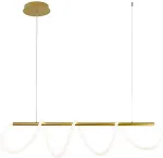 No name PENDANT LED LIGHT TIGRIS LONG 4000K GOLD