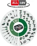 Bosch Cordless jigsaw UniversalSaw 18V-100 (green/black, without battery and charger)