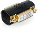 DELOCK DVI Adapter DVI(24+5) -> DVI(24+5) Bu/Bu