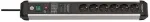 Brennenstuhl Premium-Protect-Line 6-way power strip (black/aluminium, 5 metres, 60,000A surge protection)