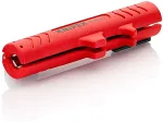 KNIPEX 1680125SB Red cable stripper, Stripping / dismantling tool - 1265186