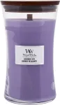 WoodWick Lavender Spa 610g - Scented Candle uniseks