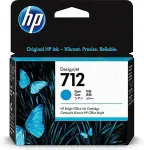 Tooner Hp 712 Cyan Bl&aelig;k 3ED67A