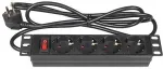GoodConnections Good Connections 19" PDU Steckdosenleiste 4-fach