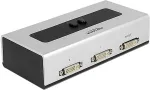 DELOCK Umschalter DVI 2 Port manuell bidirektional (87664)