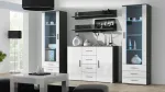 Cama MEBLE Cama set of two shelves 125cm SOHO grey matte