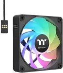 Thermaltake CT140 EX Reverse ARGB Sync PC Cooling Fan, Case Fan (Black, Pack of 3)