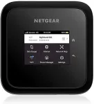 Netgear mobiler Hotspot-Router Nighthawk M6 5G WiFi 6 (MR6150) &ndash; der ultimative Reisebegleiter f&uuml;r schnelle, sichere Verbindungen mit bis zu 2,5 GBit/s &ndash; Teilen mit 32 Ger&auml;ten &ndash; freigeschaltet, unterst&uuml;tzt internationales Roaming