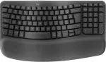 Klaviatuur Logitech Wave Keys Keyboard Wireless 2.4 GHz Bluetooth LE QWERTY US International Graphite (US)