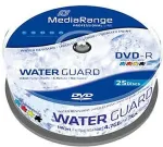 Toorikud MediaRange DVD-R DVD 4,7GB 25pcs Cake 16x Waterguard Print