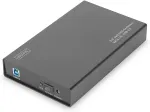 Digitus DA-71106 - Speichergeh&auml;use - 6,4 cm/8,9 cm gemeinsam genutzt (2.5 / 3.5 gemeinsam genutzt) - SATA 6Gb/s - 600MBps - USB3.0 - Schwarz (DA-71106)