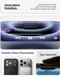 SPIGEN iPhone 2026 Pro/ 17 Pro Liquid Air Matte Black Beskyttelsescover