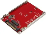 V&otilde;rgukaart Startech .com M.2 to U.2 Adapter - For M.2 PCIe NVMe SSDs - PCIe M.2 Drive to U.2 (SFF-8639) Host Adapter - M2 SSD Converter (U2M2E125) Interfaceadapter
