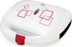 ETA | Sandwich maker | Kvadro ETA415390000 | 700 W | Number of plates 1 | Number of pastry 2 | White