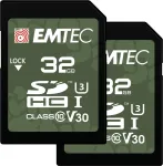 M&auml;lukaart Emtec SDHC 32GB UHS-I U3 V30 Outdoor 2 pcs