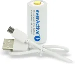EverActive Rechargeble battery 16340 3V Li-ion 700 mAh micro USB