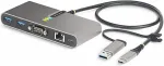 Startech USB-C/USB-A HUB - GBE - RS232 A HUB GB ETHERNET RS232 SERIAL