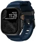 NOMAD Rocky Point Band Black Leather, Titanium