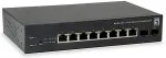 LevelOne GEP-1051 - Switch - Smart - 8 x 10/100/1000 (PoE+) + 2 x Gigabit SFP - Desktop, an Rack montierbar - PoE+ (70 W) (GEP-1051)