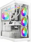 Korpus Xilence Case||ATX/micro ATX/Mini-ITX|White|Midi Tower|PC|X818.W.ARGB