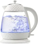 Veekeetja ETA | Crystal Kettle | ETA315490010 | Electric | 2200 W | 1.7 L | Glass | 360&deg; rotational base | Glass/White