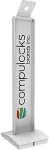 COMPULOCKS VESA BRANDABLE FLOOR STAND - WHITE