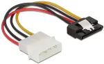 DeLOCK Stromkabel SATA 15Pin -> Molex 4Pin Bu/St 0.15m