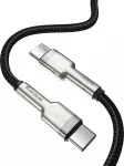 Baseus CATJK-C01 mobile phone cable Black 1 m USB C