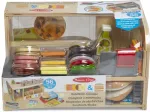 MELISSA & DOUG Spin Master - Slice & Stack Sandwich Counter, Play Kitchen