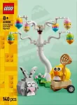 Lego 40808 Easter Bunny and Easter Egg Hunt, construction toy