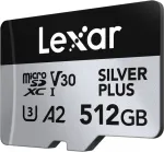 M&auml;lukaart LEXAR MEMORY MICRO SDXC 512GB UHS-I/LMSSIPL512G-BNANG