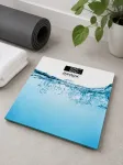 BROCK BS 005 Bathroom Scale, 2xAAA Battery (included)