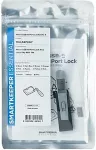 Smartkeeper Mini "Micro USB-B Port" Blocker grau 4 Stk.+Key
